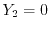$Y_2=0$