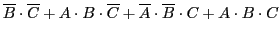 % latex2html id marker 2774 $\displaystyle \setcounter{fournum}{011}\setcounter...
...e{fournum}-10*\value{fourvalue}}\ifodd \arabic{fournum} C \else \overline{C}\fi$