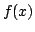 $f(x)$