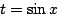 \begin{displaymath}
y = \sin^2 x
\end{displaymath}