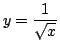 $y=\sqrt{x+2}$