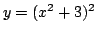 $y=\sqrt{x^3}$