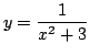 $y=\sqrt{x^2+1}$