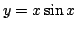 $y=\sin x+ 3\cos x$