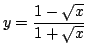 $\displaystyle y=\frac{x}{x^2+1}$