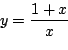 \begin{eqnarray*}
\frac{dy}{dx}
&=&\lim_{h\to0}\frac{(x+1)-(x+h+1)}{h(x+h+1)(x...
...=&\lim_{h\to0}\frac{-1}{(x+h+1)(x+1)}\\
&=&-\frac{1}{(x+1)^2}
\end{eqnarray*}