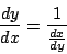 \begin{displaymath}
\frac{dz}{dx}=\frac{dz}{dy}\cdot \frac{dy}{dx}
\end{displaymath}