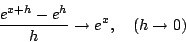 \begin{displaymath}
C\to1,\quad(h\to0)
\end{displaymath}
